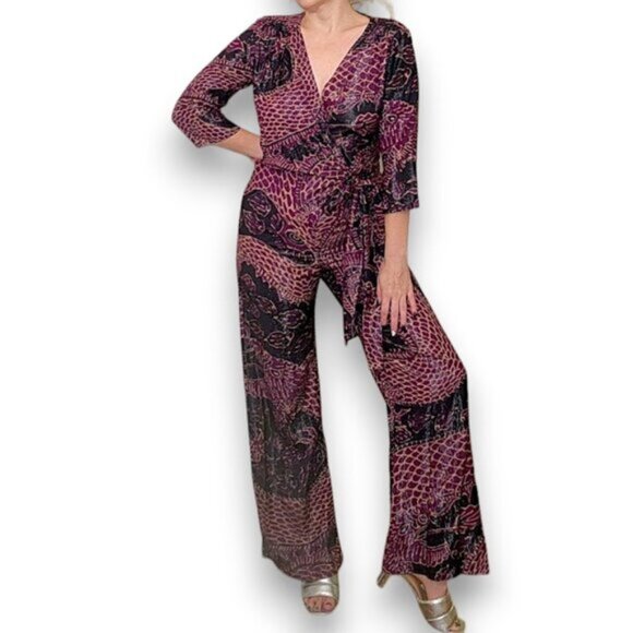 Warm Ny NYFW Fall 2019 Eden Jumpsuit Sz XS - Picture 3 of 6